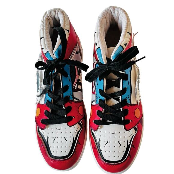Anime Demon Slayer Cosplay High Top Sneakers Lace-up Men\'s 10.5/11 EU 44 main image 7